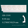 construction material PU architectural cornice for home interior decorations